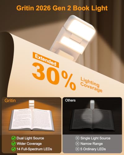 Detalle de Gritin Leselampe mit 14 LEDs
