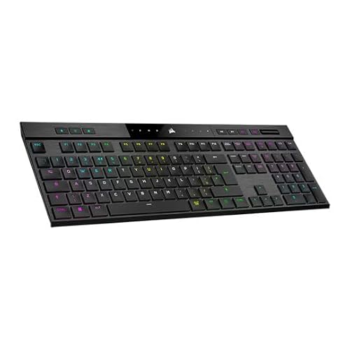 Detalle de Corsair K100 AIR RGB Mechanical Gaming Keyboard – Ultra-Thin, UK Layout