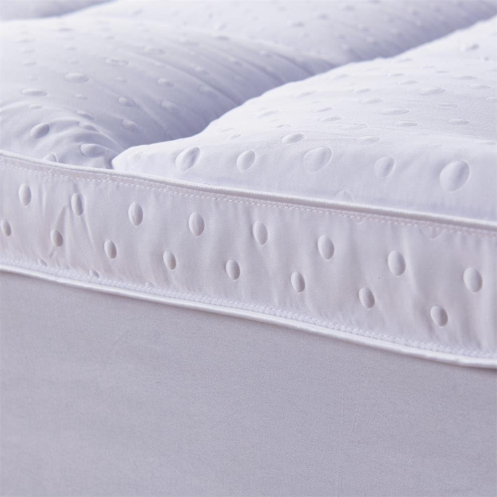 Detalle 2 de Bedecor Morza/va199 matrastopper van microvezel, 4 cm, antislip, 90 x 190/200 cm