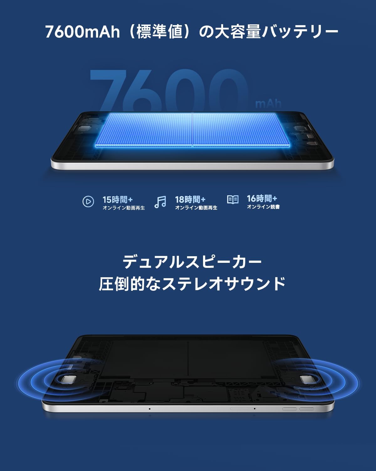 Detalle de Xiaomi REDMI Pad 2 9.7 タブレット 4GB+64GB、2K・120Hz、7600mAh