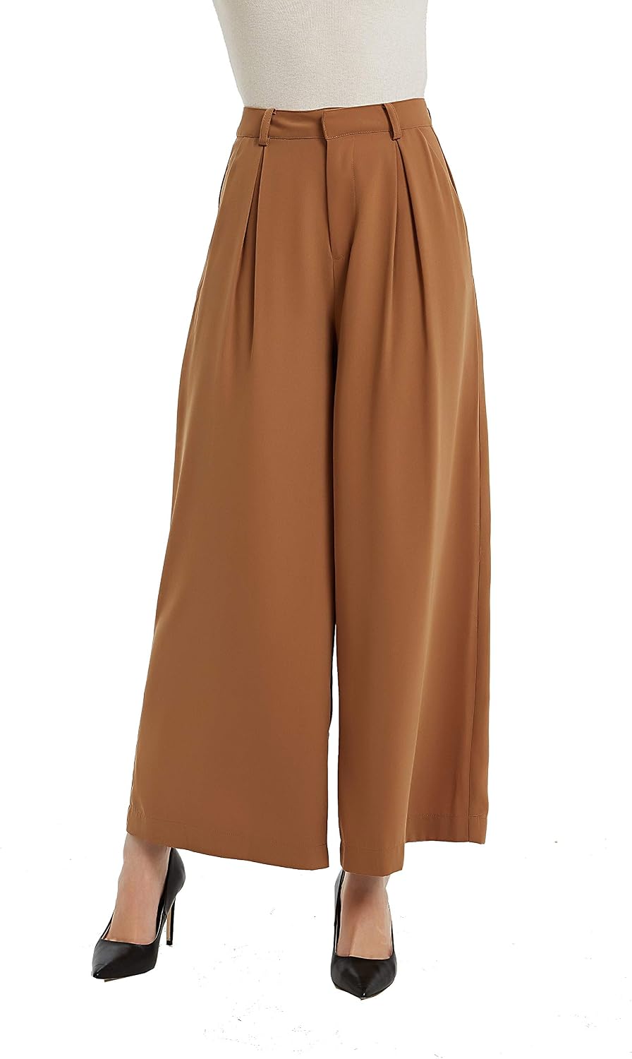 Thumbnail 6 de Tronjori High Waist Palazzo Pants 27.5in inseam