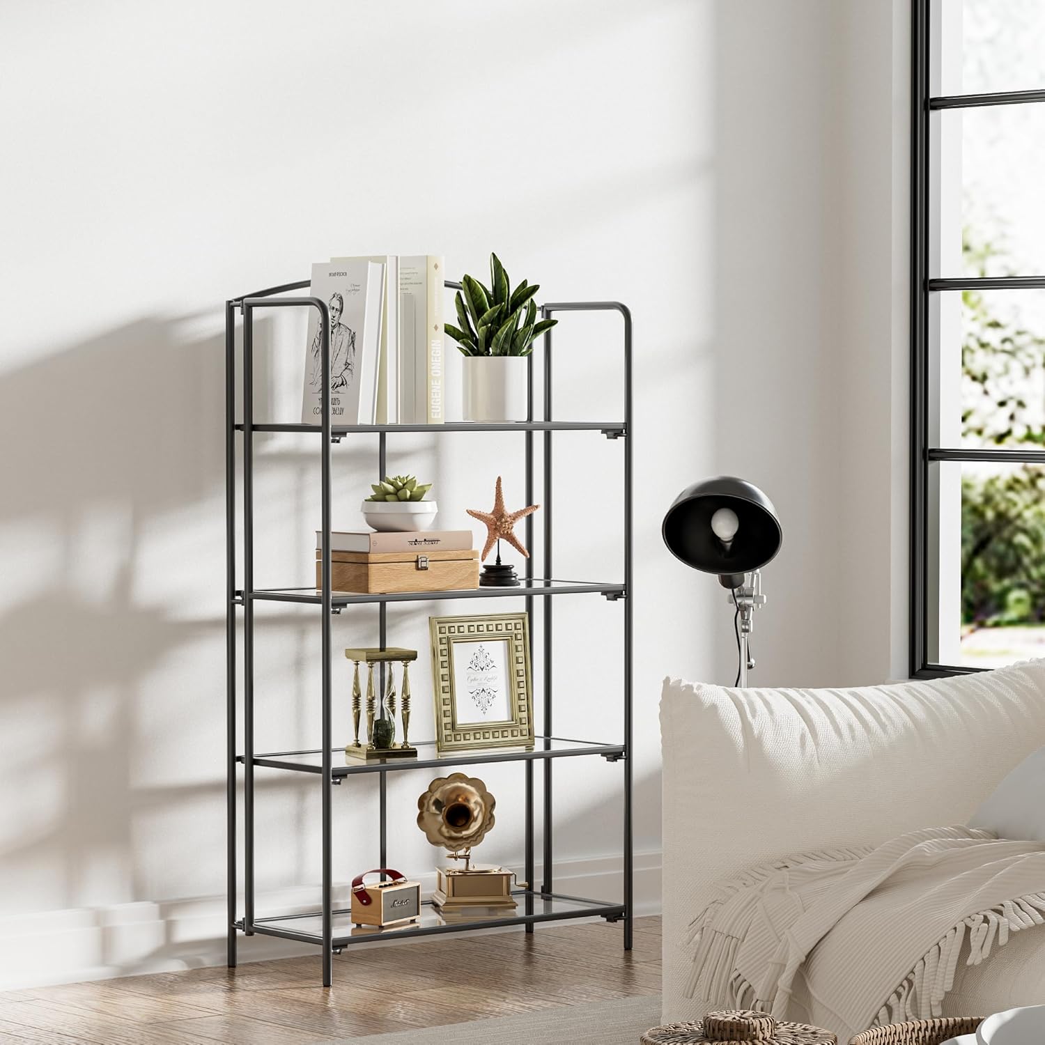 Thumbnail 1 de Crofy Folding Bookshelf 2-Tier