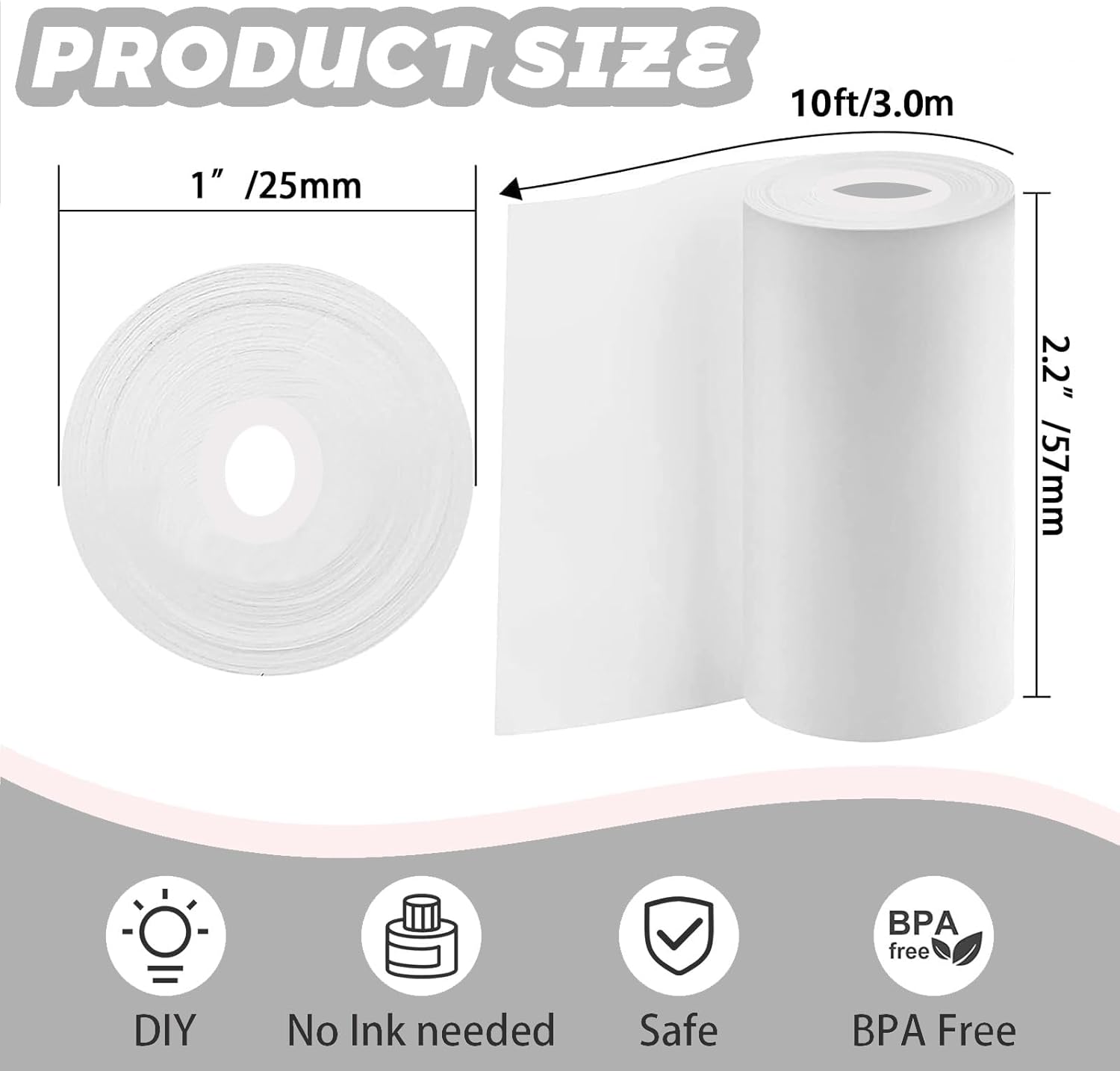 Thumbnail 6 de QpenguinBabies mini photo printer paper 57mm