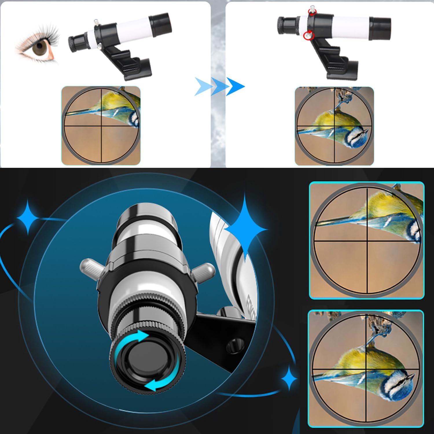 Thumbnail 4 de Misilmp 70mm Refractor Telescope for Beginners