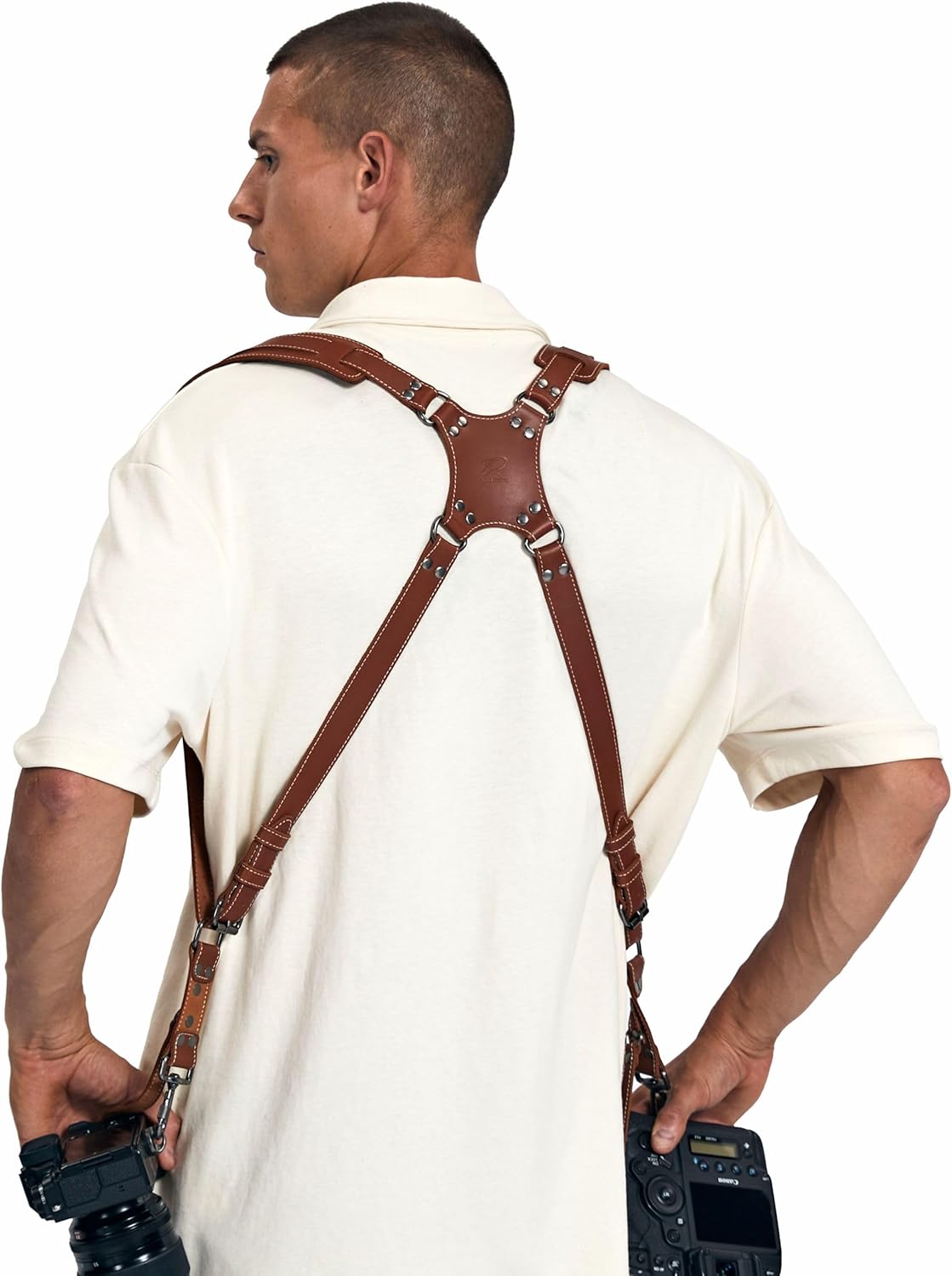 Detalle de Dual camera harness for 2 cameras