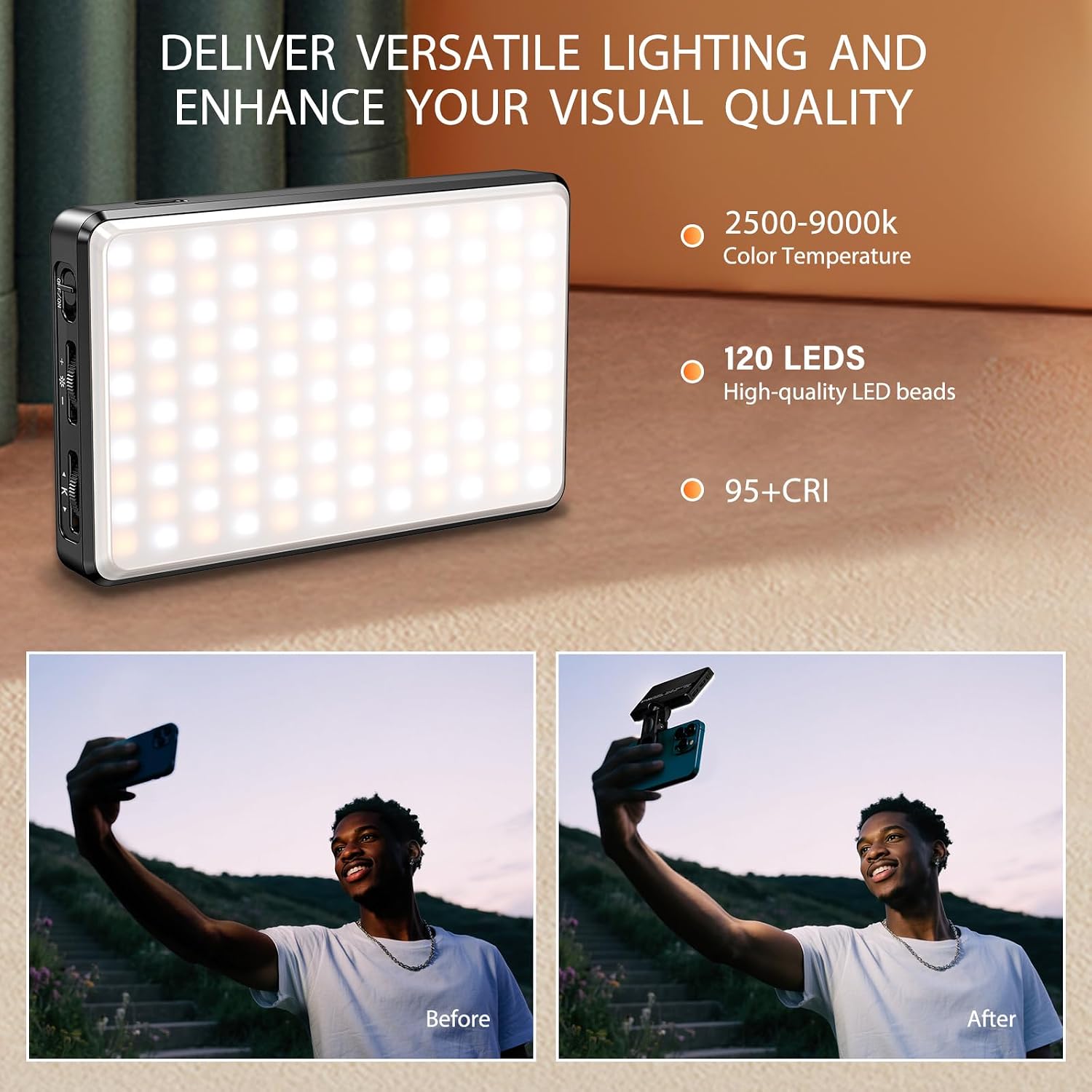 Detalle de Selfie Licht Handy 120 LED