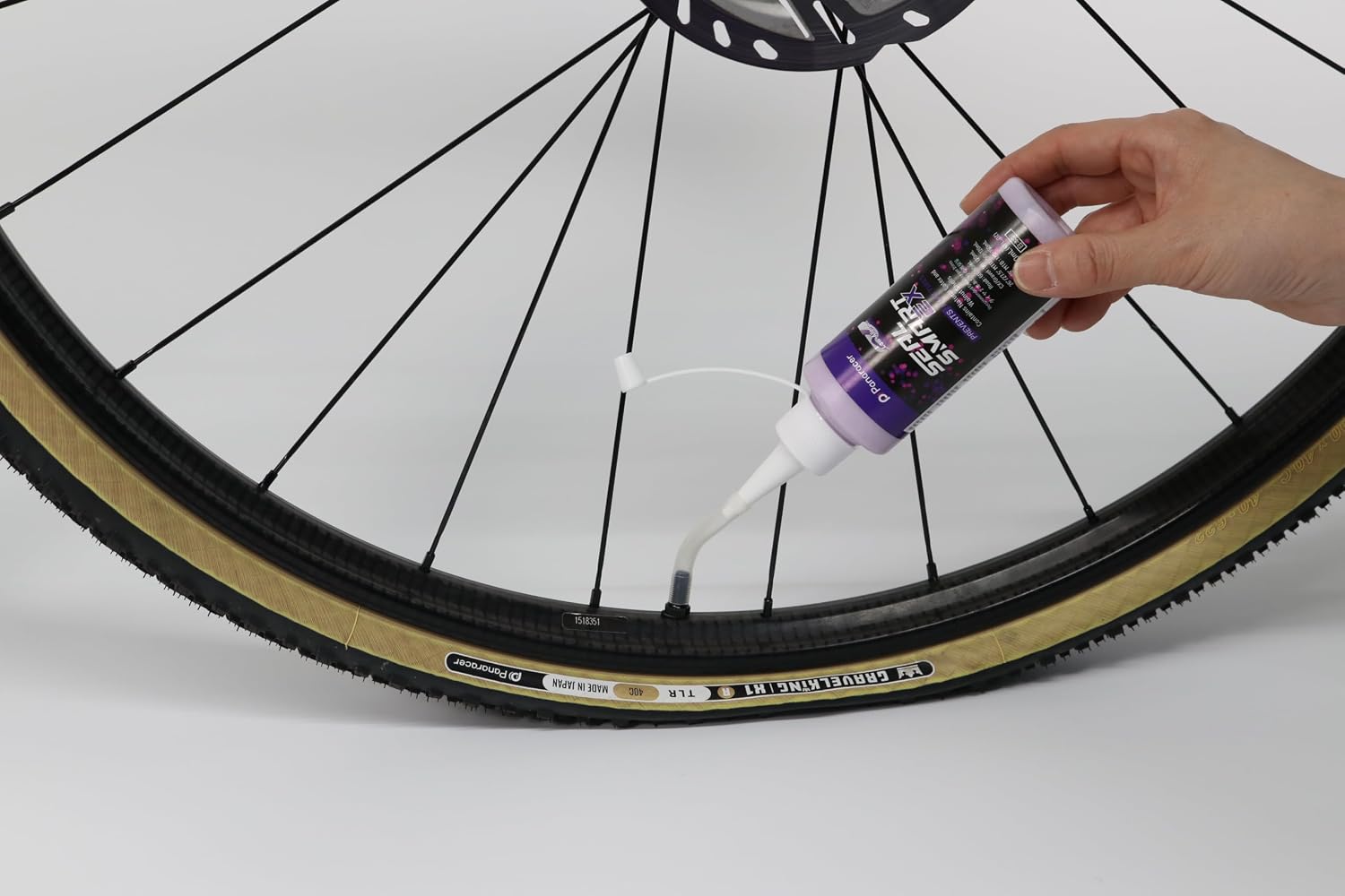 Detalle 2 de パナレーサー シールスマートEX BTS-500EX チューブレス用シーラント 500ml