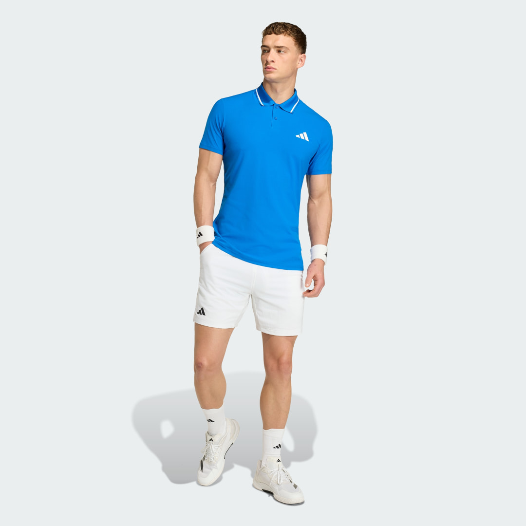 Thumbnail 2 de Adidas Polo de tenis Climacool Freelift Pro – azul