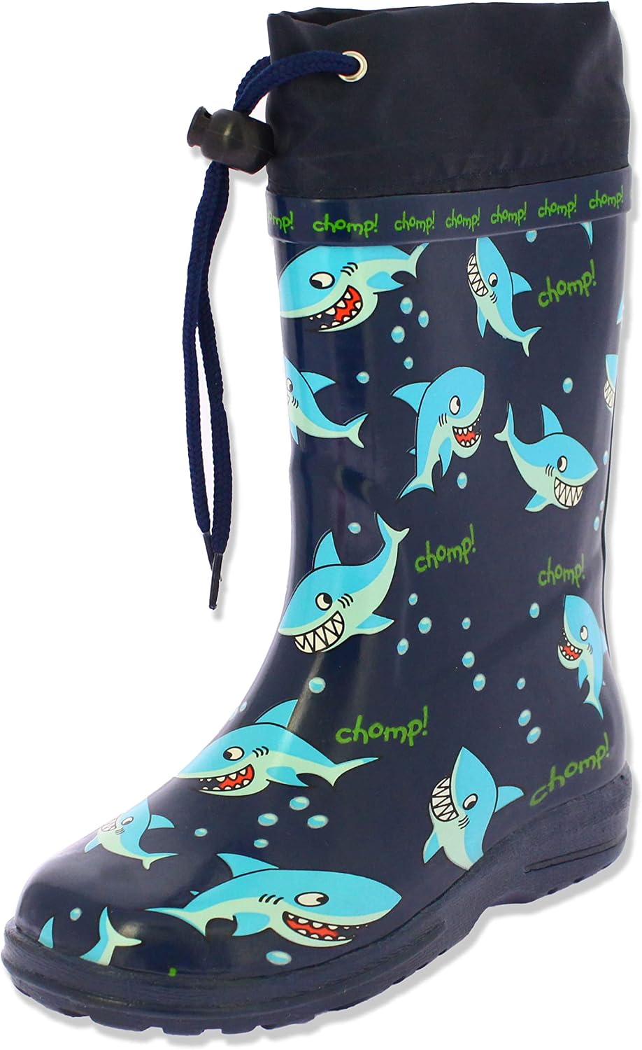 Detalle de Beck Jungen Sharks Gummistiefel – Synthetik, verschlusslos