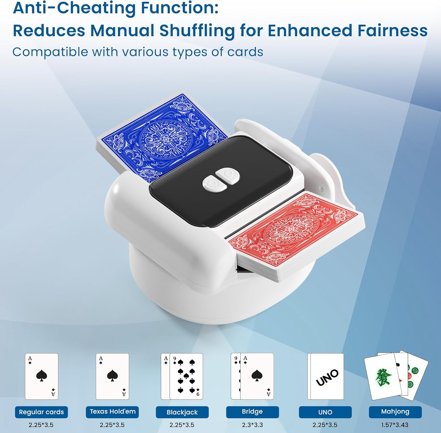 Detalle de snookids Kartenmischmaschine mit 2000 mAh