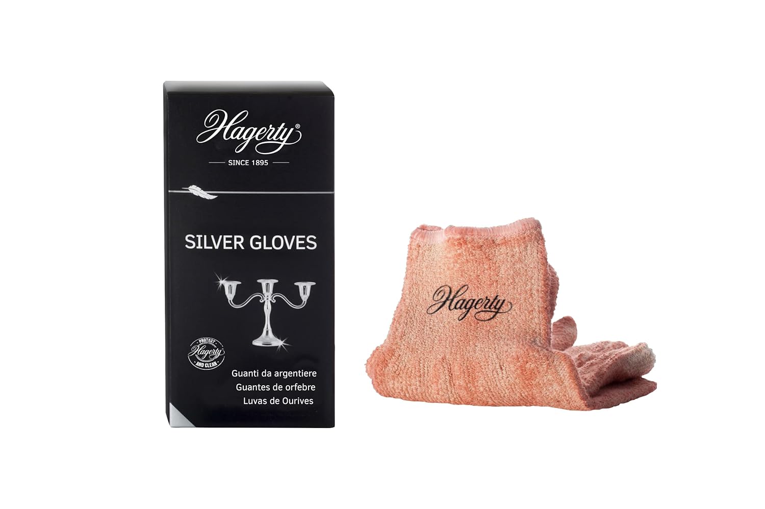 Hagerty Silver Cleaning Gloves Tarnish Protection