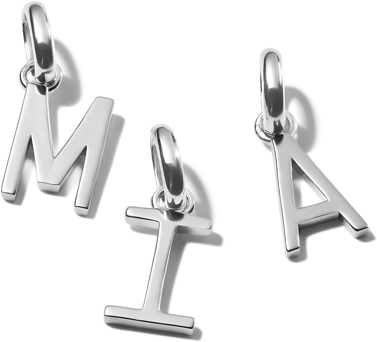 Thumbnail 1 de Thomas Sabo Charm Club Connect CC1219-001-21: Ciondolo a forma di M in argento riciclato 925