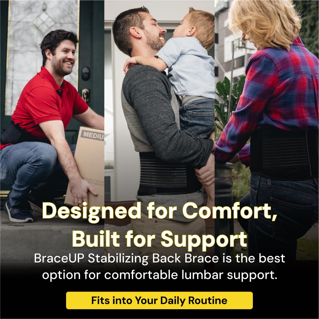 Thumbnail 6 de BraceUP Back Support Belt L/XL 90-110 cm