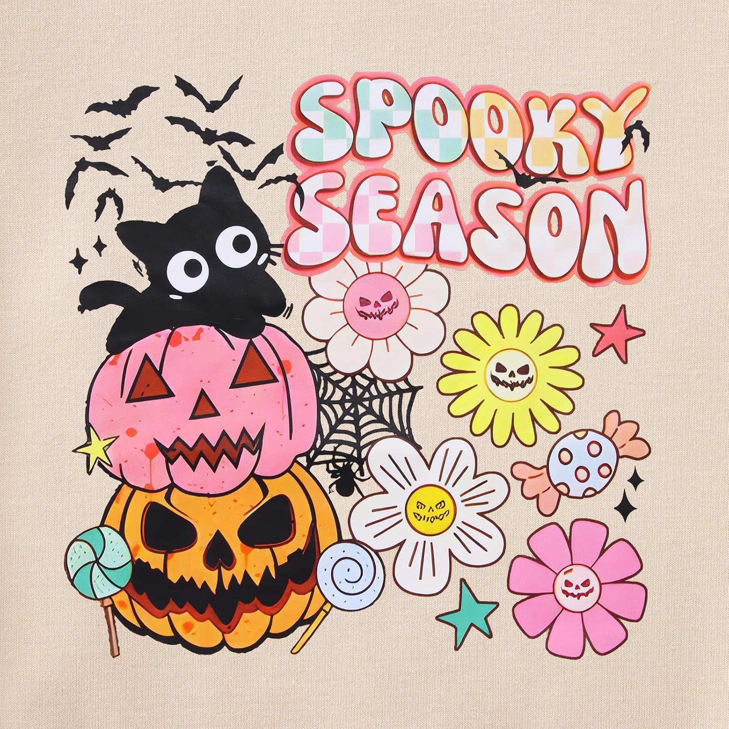 Detalle 1 de MODNTOGA Halloween sweatshirt cotton blend