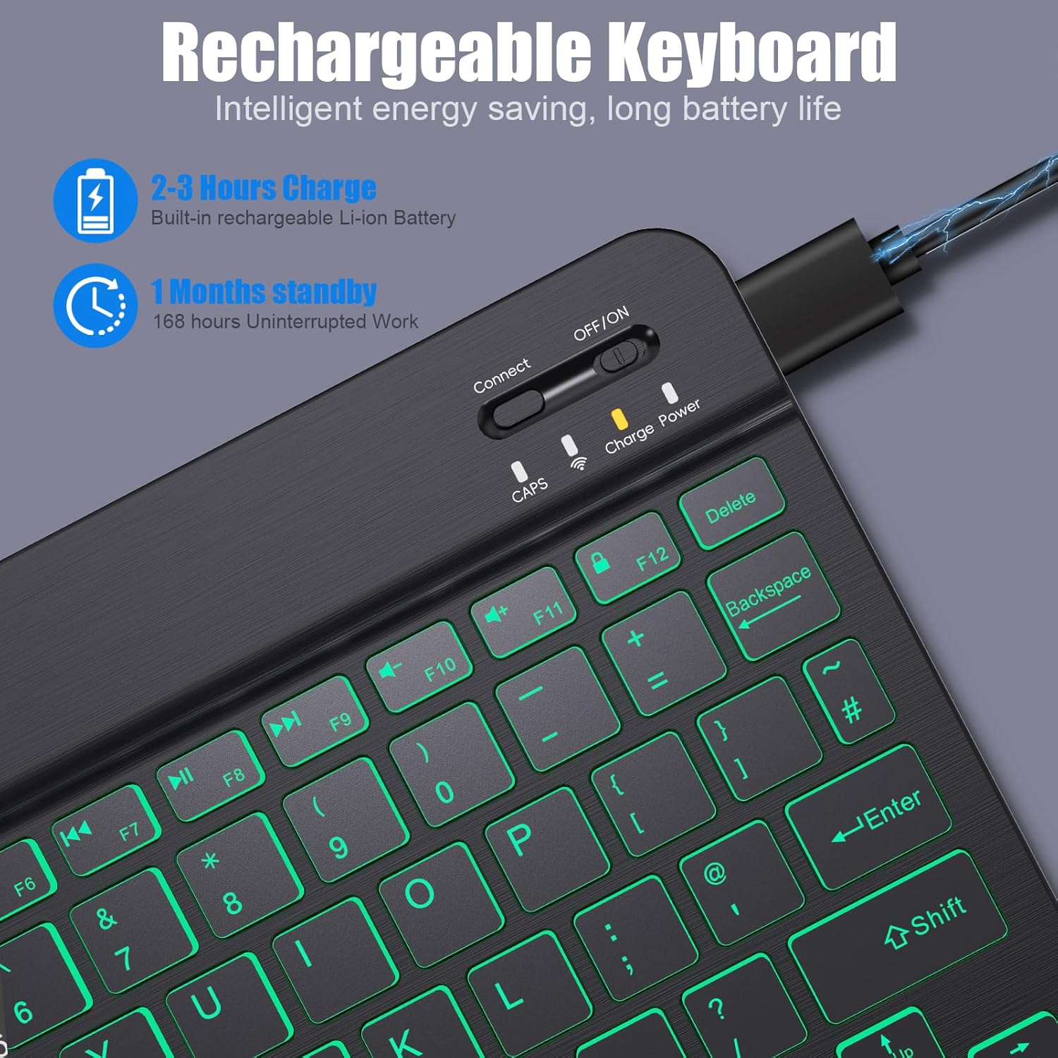 Thumbnail 2 de AG5I Backlit Bluetooth Keyboard