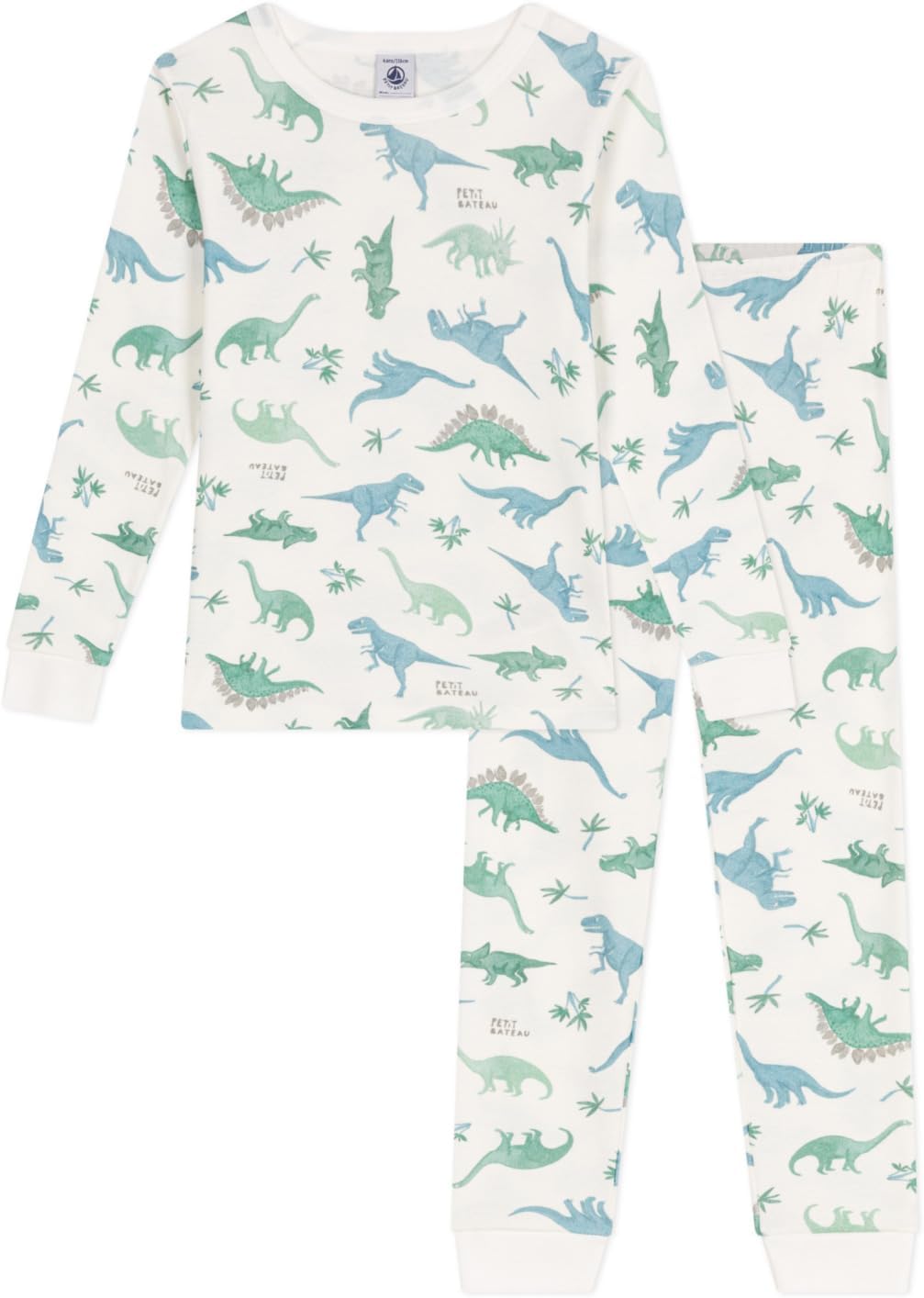 Thumbnail 4 de Petit Bateau Pyjama garçon en coton imprimé étoiles