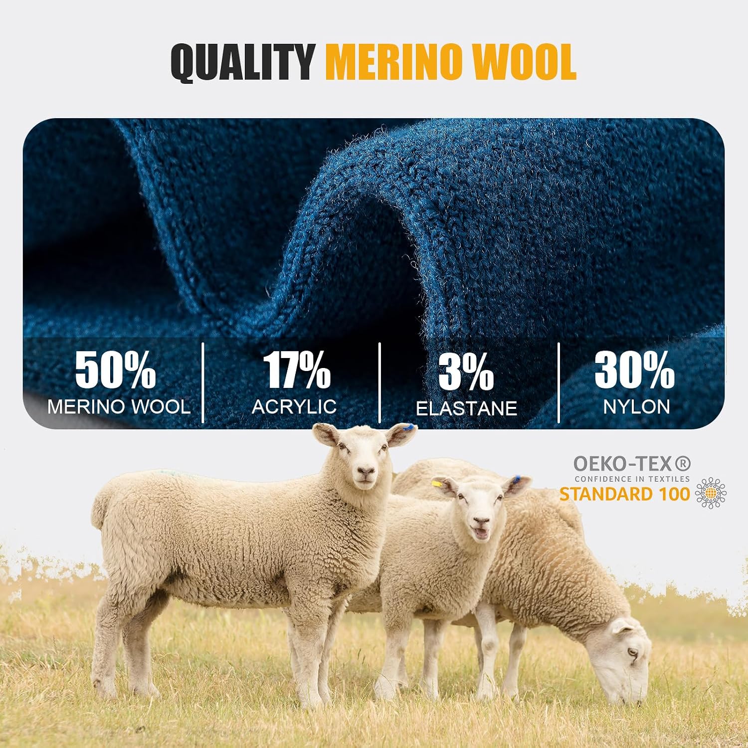 Thumbnail 5 de Stoeury Merino Wool Hiking Socks