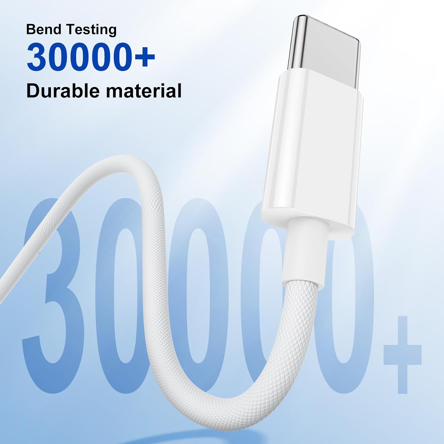 Detalle 1 de Susnwere 6 Ft USB C to USB C Cable for Apple and More ⚡