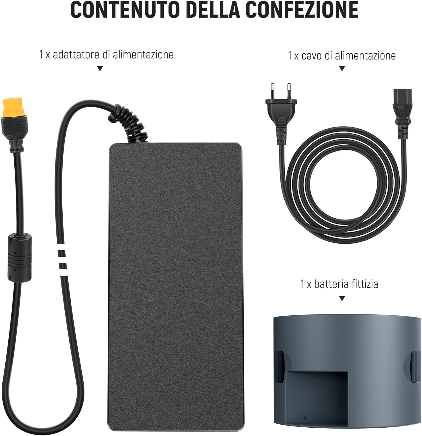 Thumbnail 6 de NEEWER Kit batteria fittizia per flash stroboscopico Q300 (con alimentatore AC, spina EU) NT-Q300