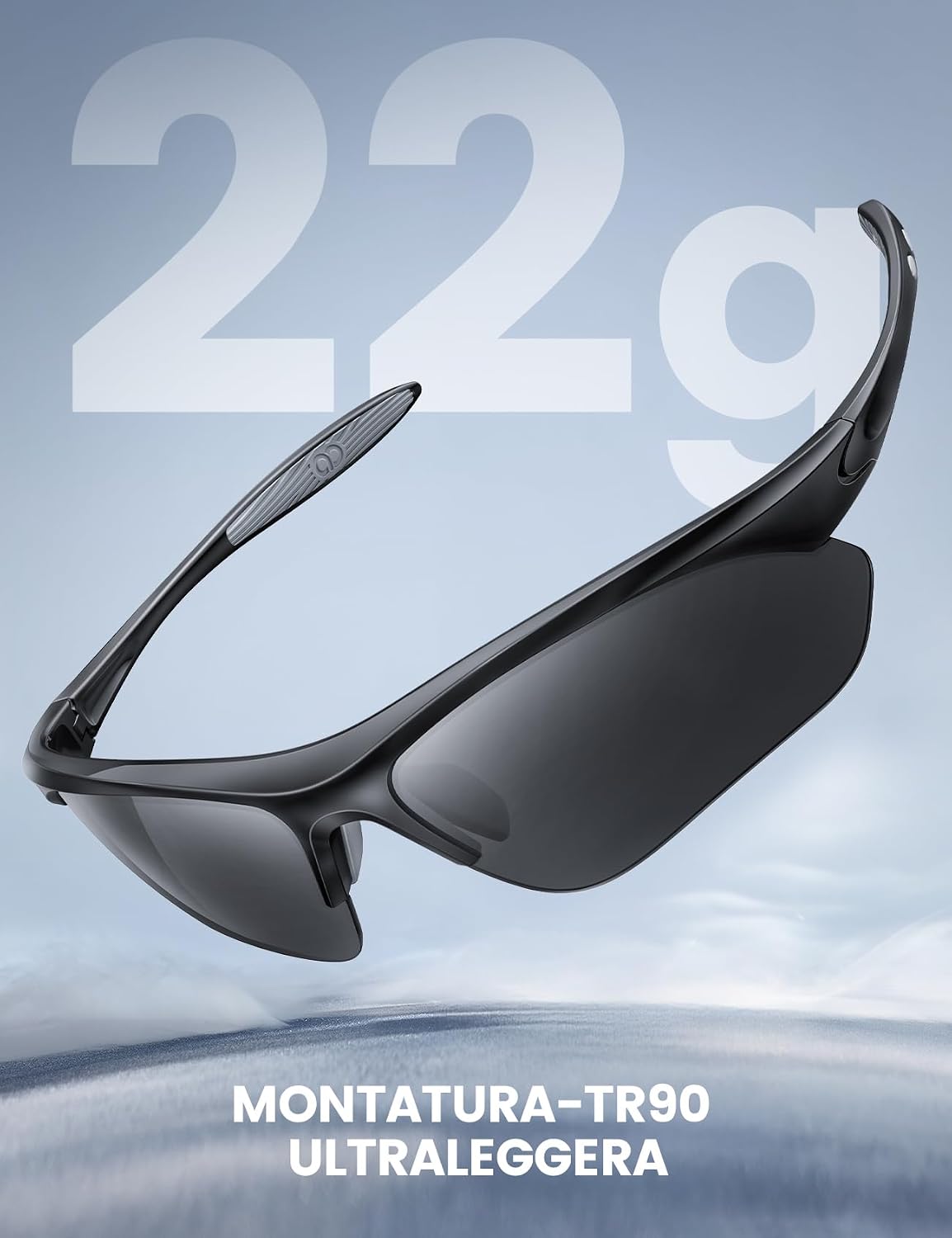 Detalle de Lamicall occhiali ciclismo polarizzati 22 g