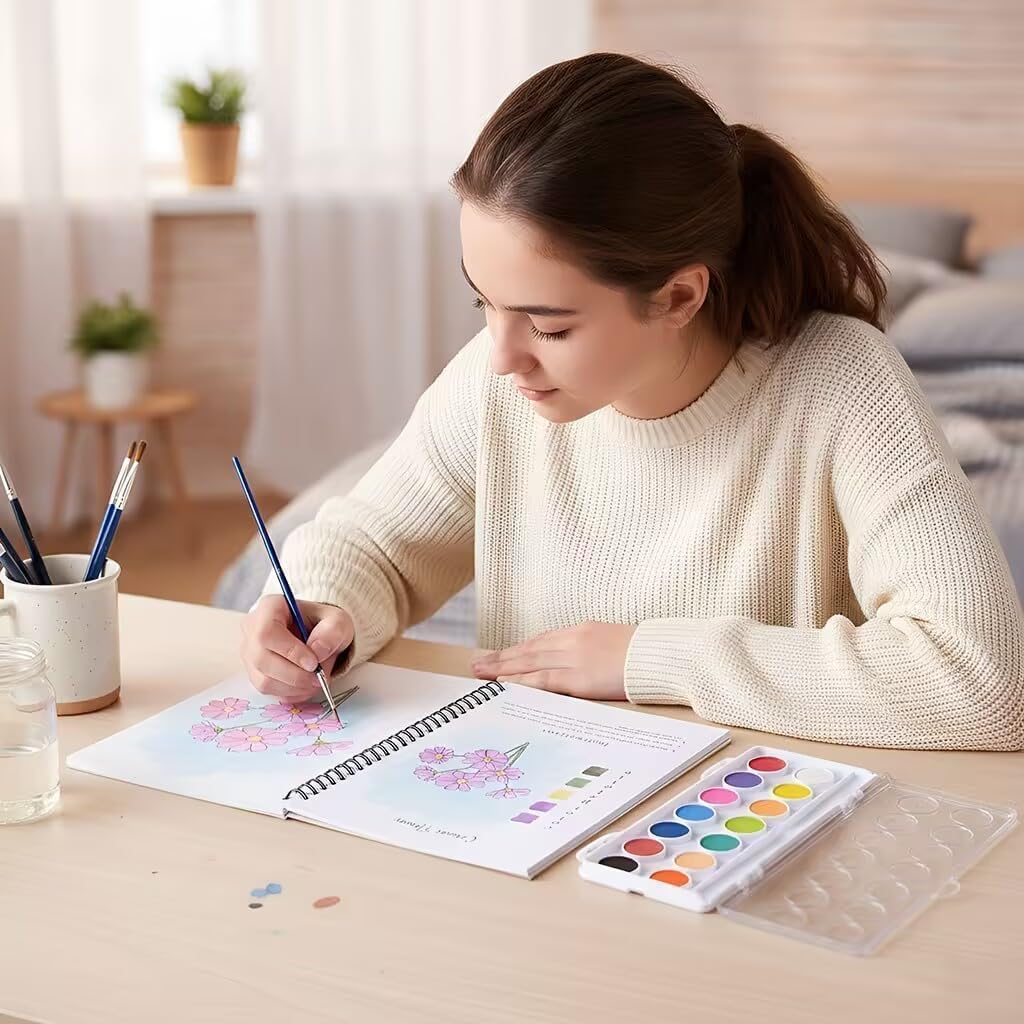 Detalle de pobuu Watercolour Workbook 9 x 10 inch