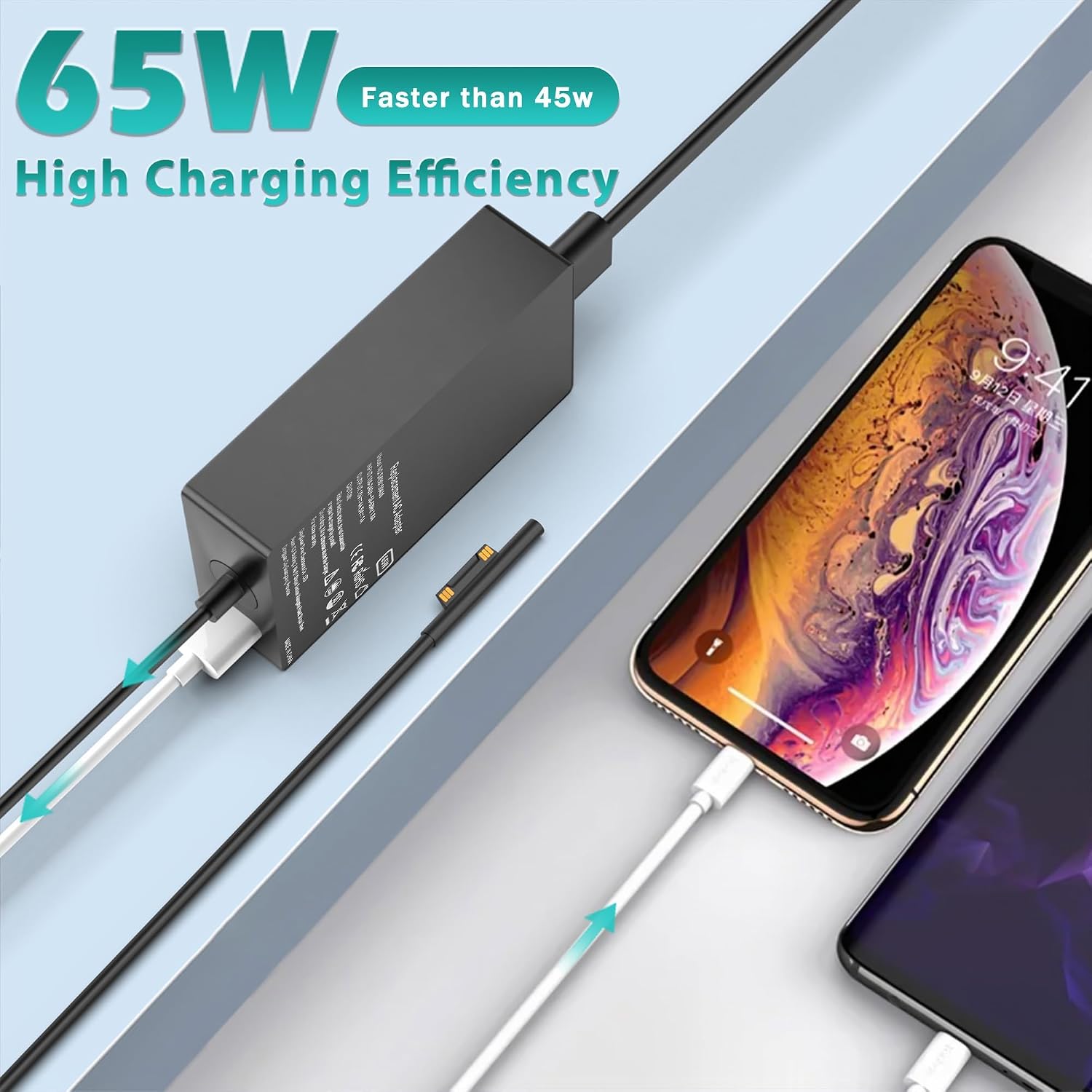 Detalle de INEXEWOC SK90195400 65W Surface Charger with 5W USB Port