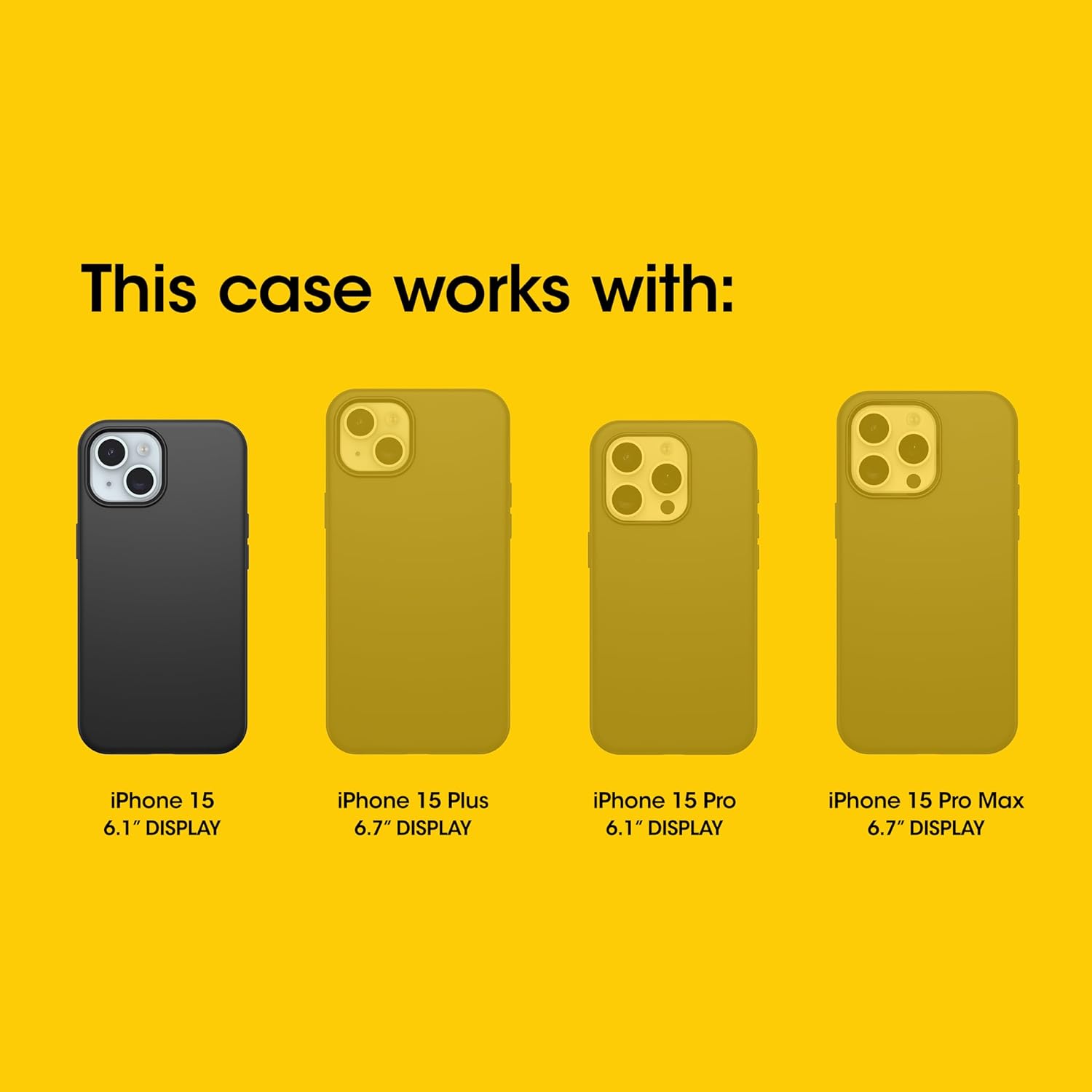 Thumbnail 1 de Otterbox Clear Case con MagSafe para iPhone 15 💪 Ultra Fina