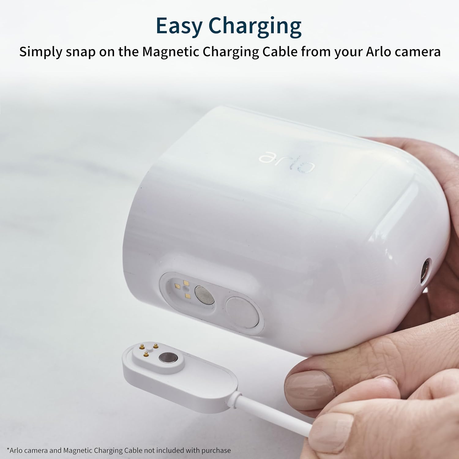 Thumbnail 2 de Arlo Batteria Ricaricabile Bianca – Accessorio originale compatibile con Arlo Pro e Ultra