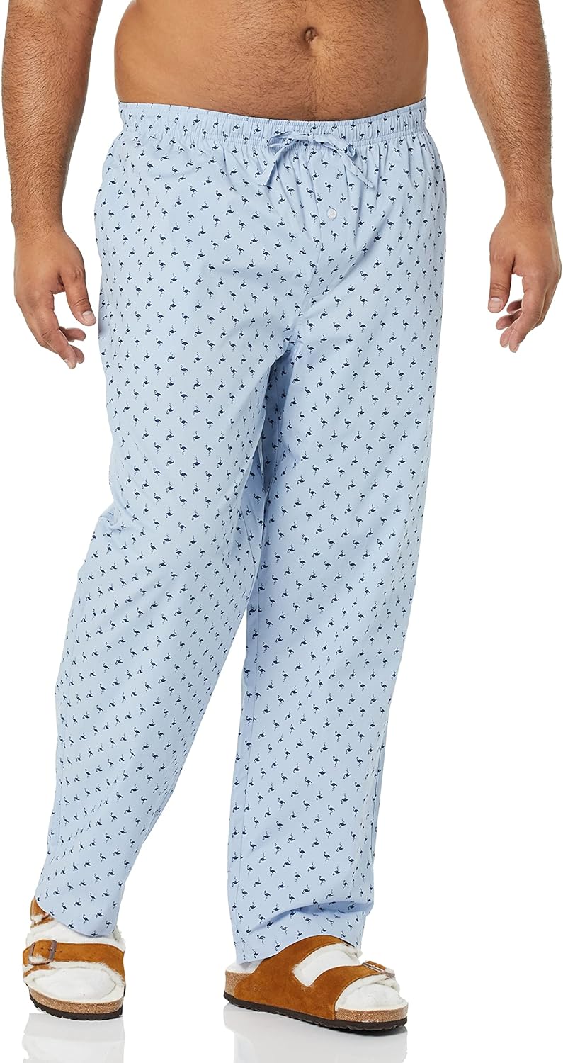 Thumbnail 1 de Amazon Essentials Uomo Pantaloni di Pigiama Lunghi in Popeline di Cotone
