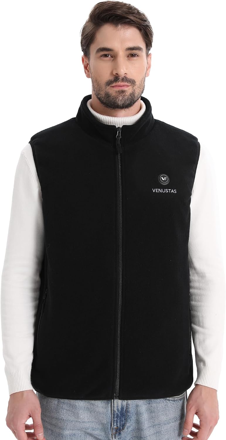 Detalle 2 de Venustas Venustas-6000 Heated Fleece Vest with 6 Zones and 36Wh Battery