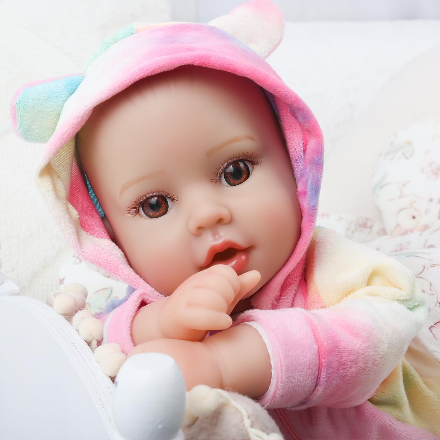 Detalle de GOAROY Lifelike 18-Inch Baby Doll for Kids 3+ with Accessories