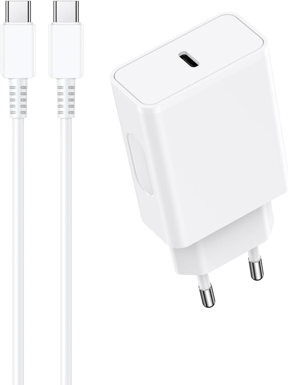 Detalle de Cargador 45W USB‑C carga rápida para Samsung