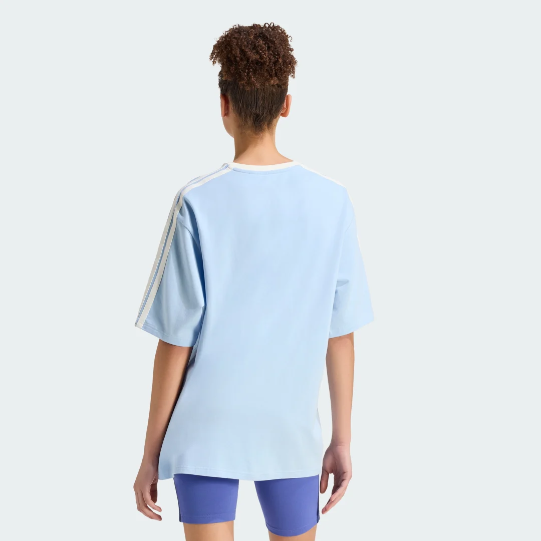 Thumbnail 1 de Camiseta Adidas Lux Tiro Loose Graphic - azul