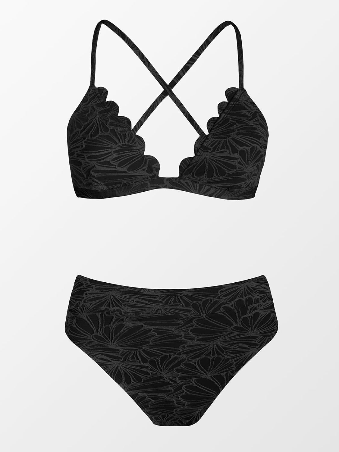 Thumbnail 4 de CUPSHE Bikini Set Taille Haute Croisé