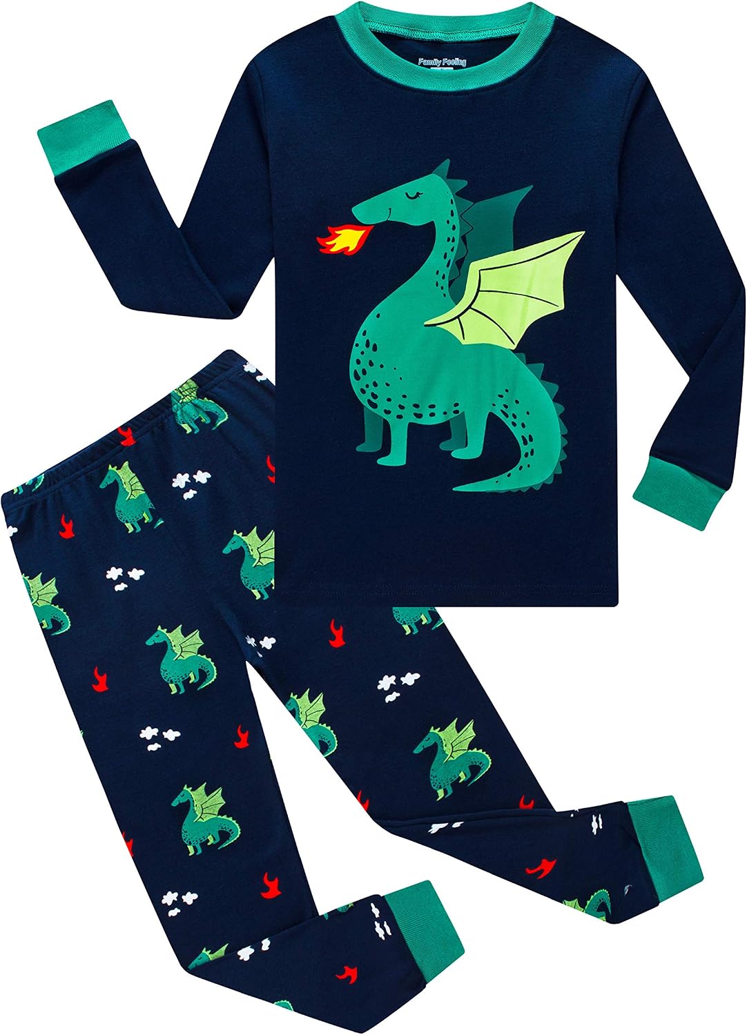 Detalle de Toddler Boys Pajamas 100% Cotton
