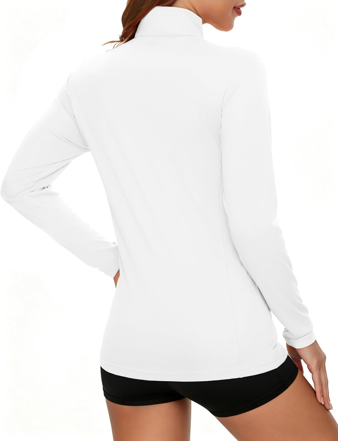 Detalle 2 de MAGCOMSEN Women's Long Sleeve 1/4 Zip UPF50+ Sun Protection Shirt