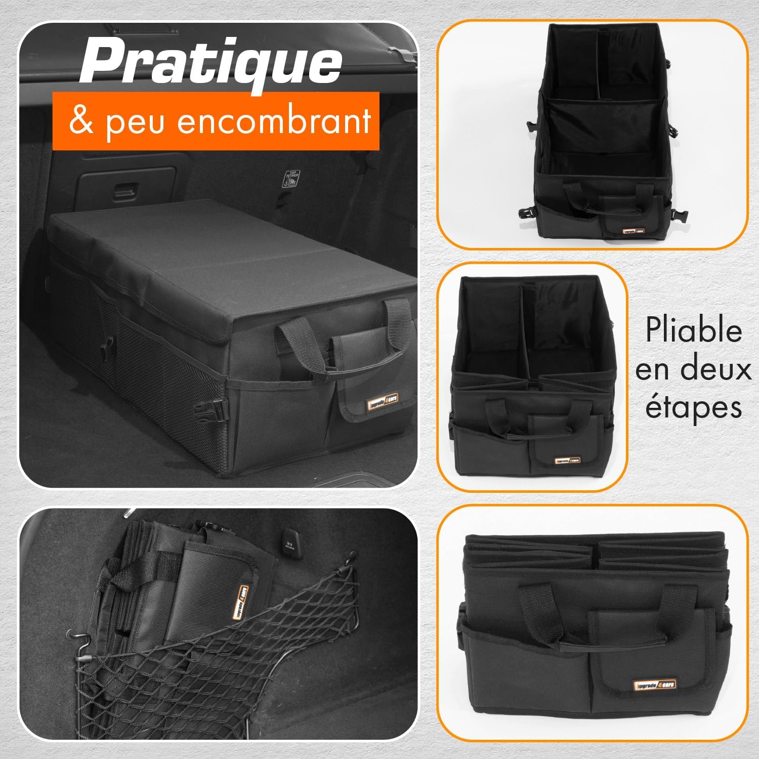 Thumbnail 6 de upgrade4cars Organisateur de Coffre Voiture Pliable