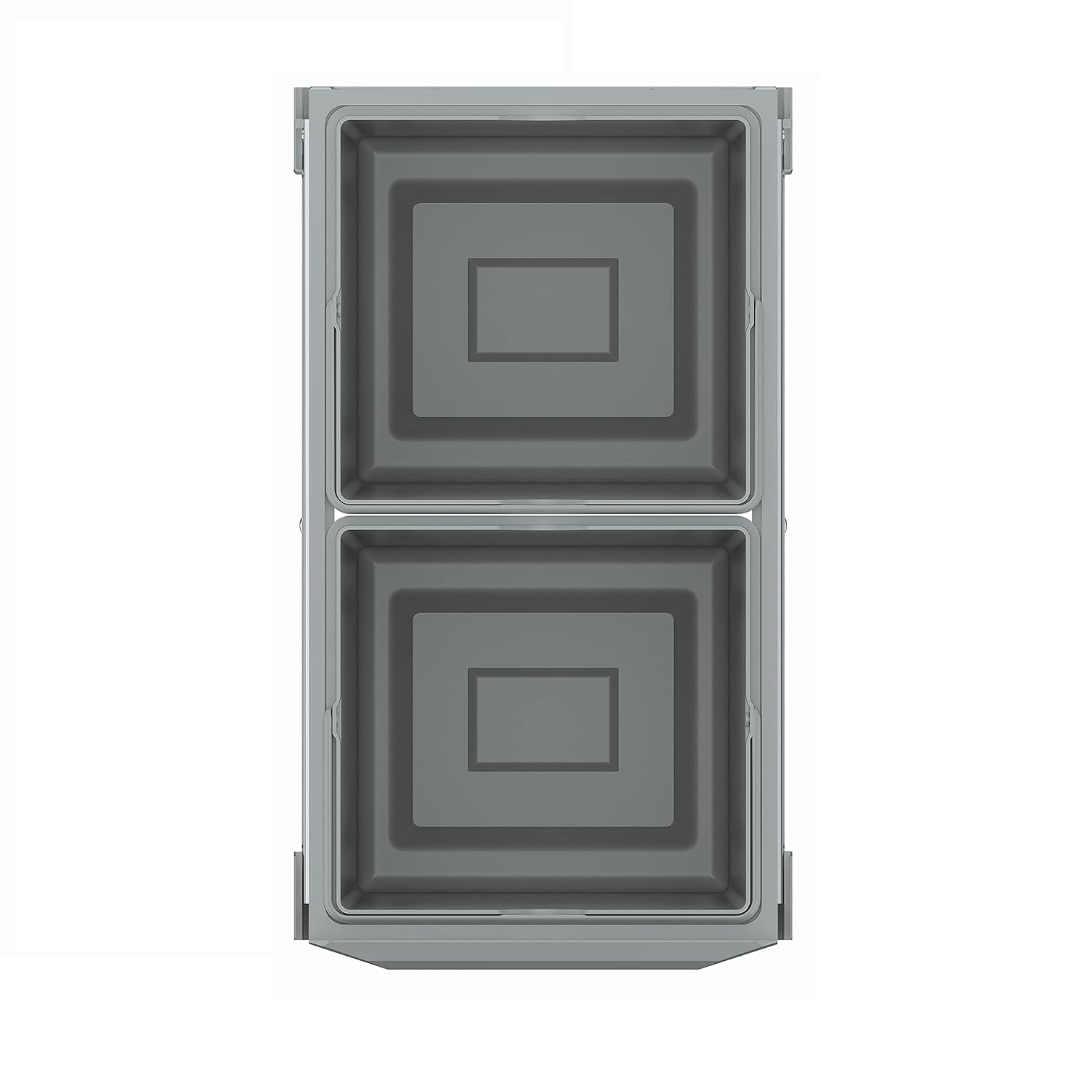 Detalle de GROHE Kitchen Waste System - 2 Bins (15L Each) with Telescopic Action, Floor Mounted behind Cabinet Door