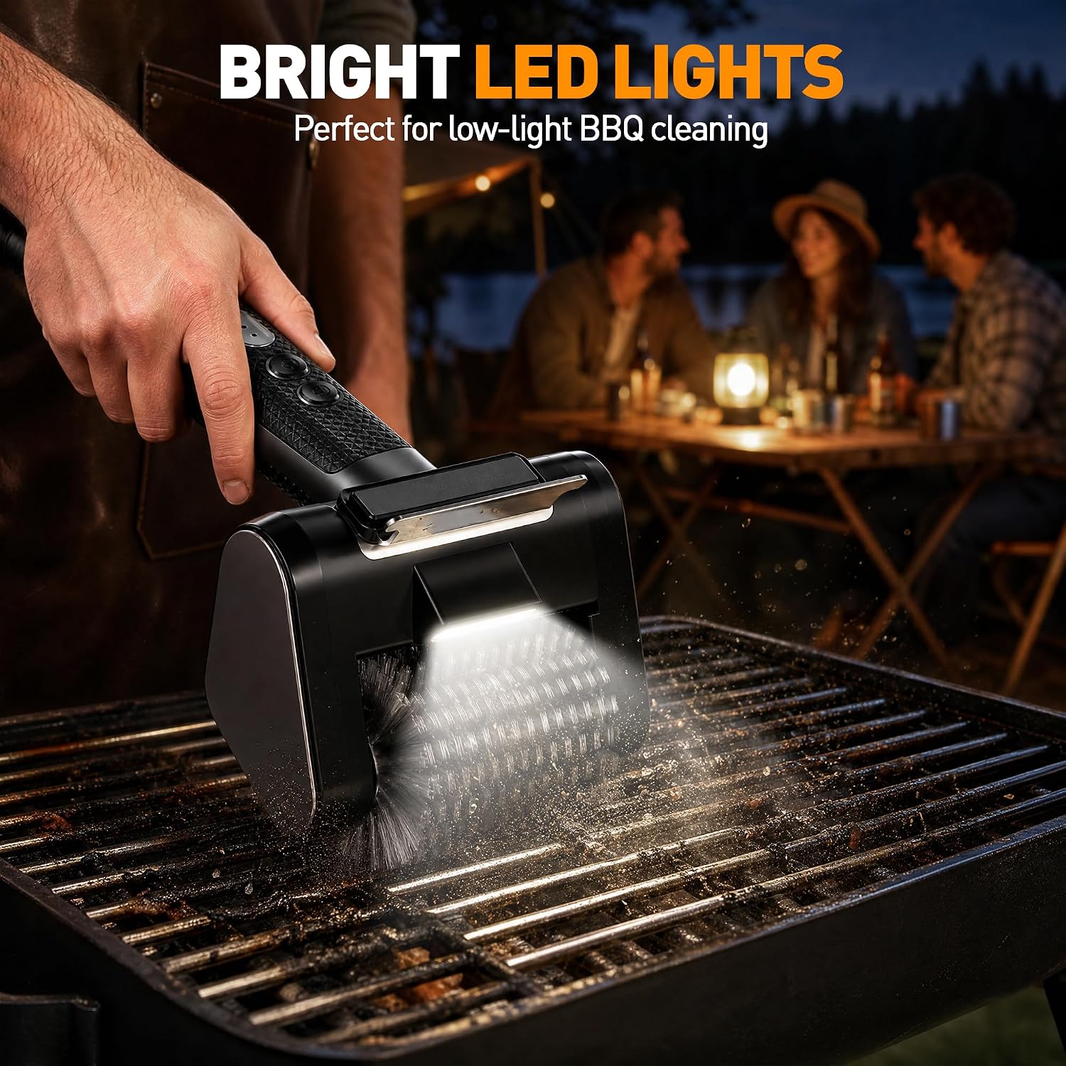 Detalle 2 de Electric Grill Brush, 4000mAh
