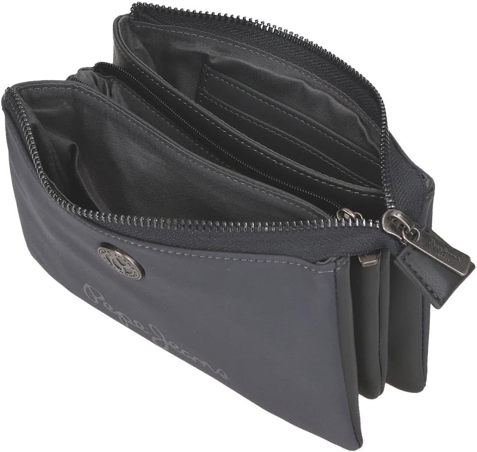 Thumbnail 3 de Pepe Jeans Corin portafoglio tre scomparti grigio con protezione RFID