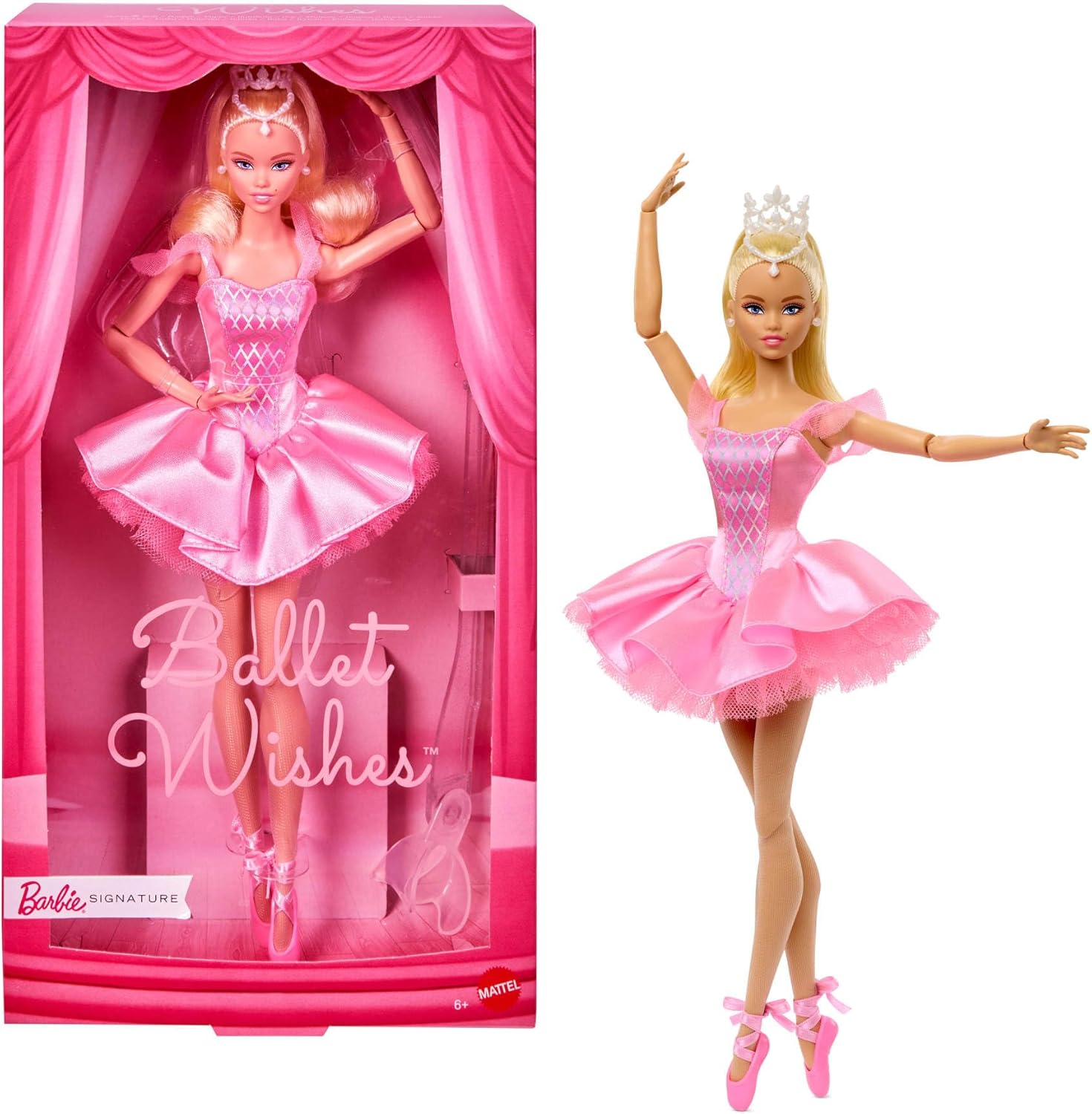 Detalle de Barbie JBJ10 Ballet Wishes bambola 18 punti 🎀