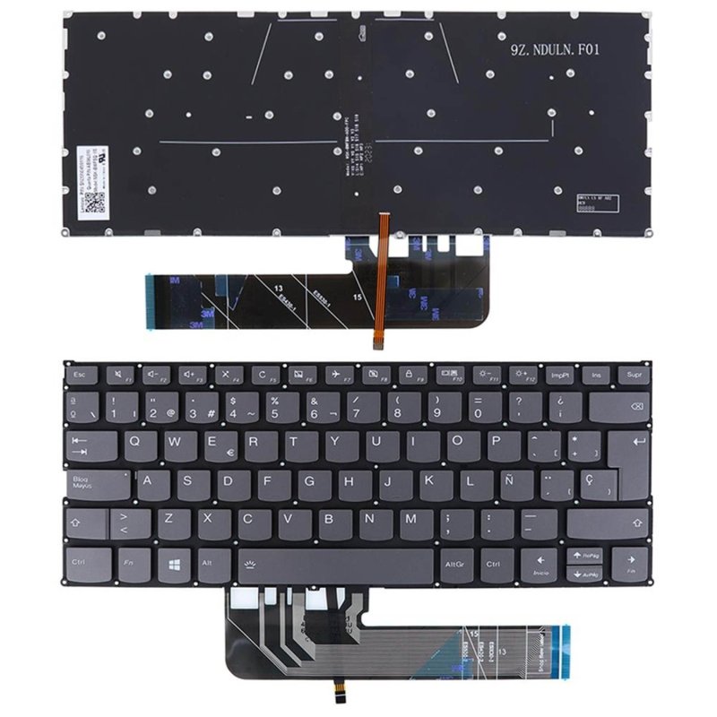 Lenovo Teclado para portátil Yoga 530/730 14–15 pulgadas