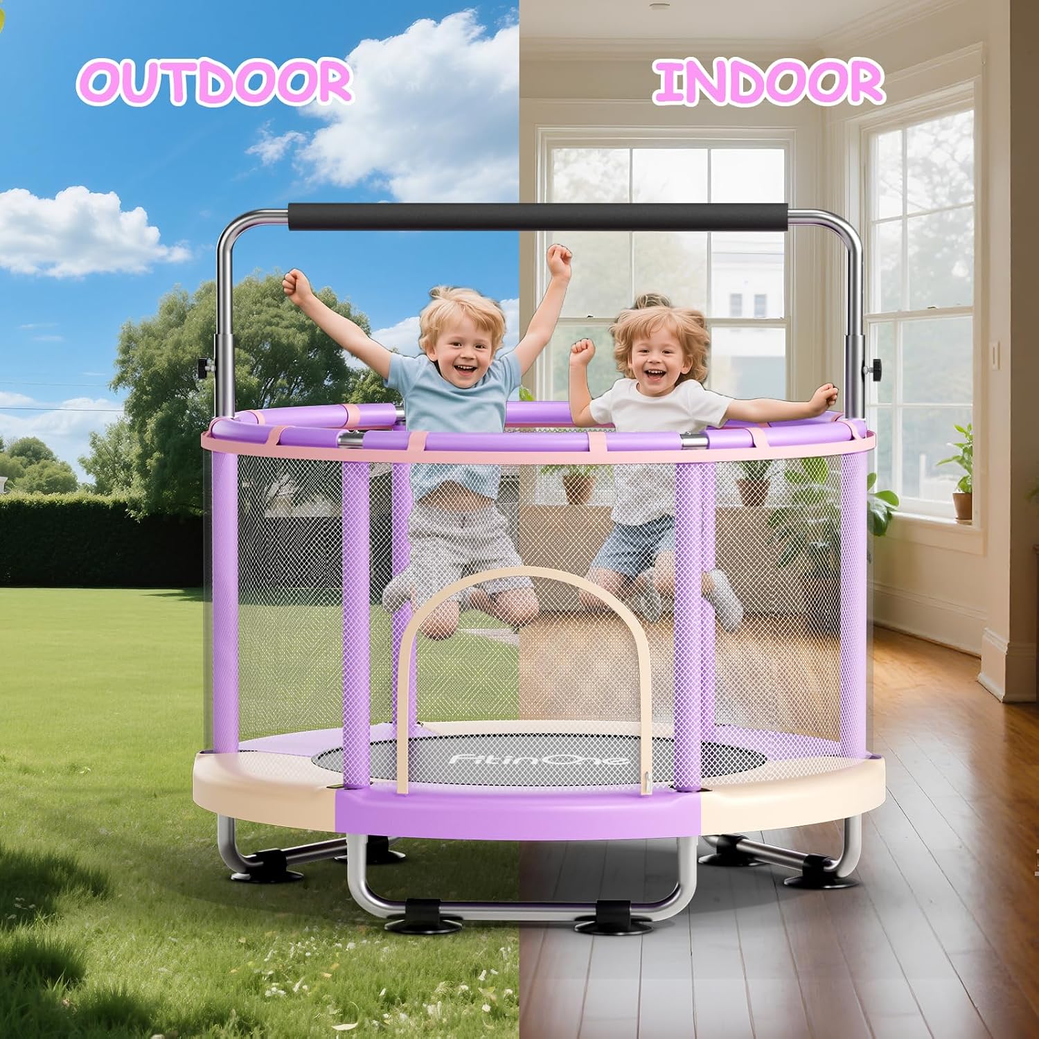 Thumbnail 5 de FitinOne 55-Inch Toddler Trampoline