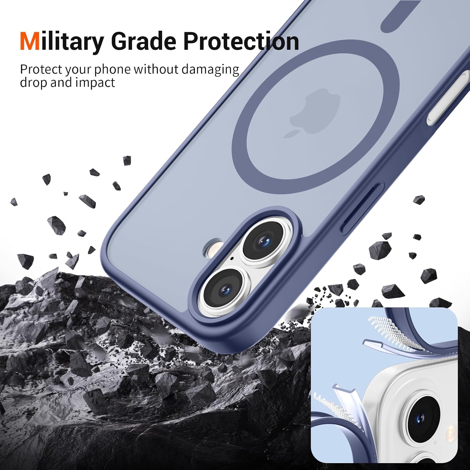 Thumbnail 4 de vnnink iPhone 16 Plus Case Magnetic 4-Airbag