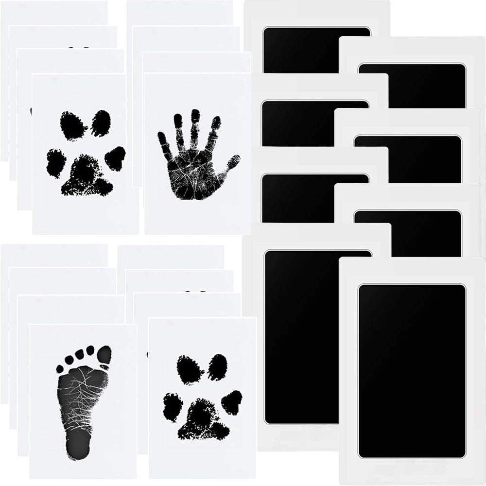 Detalle de Baby Abdruck-Set 8-teilig für Hände und Füße