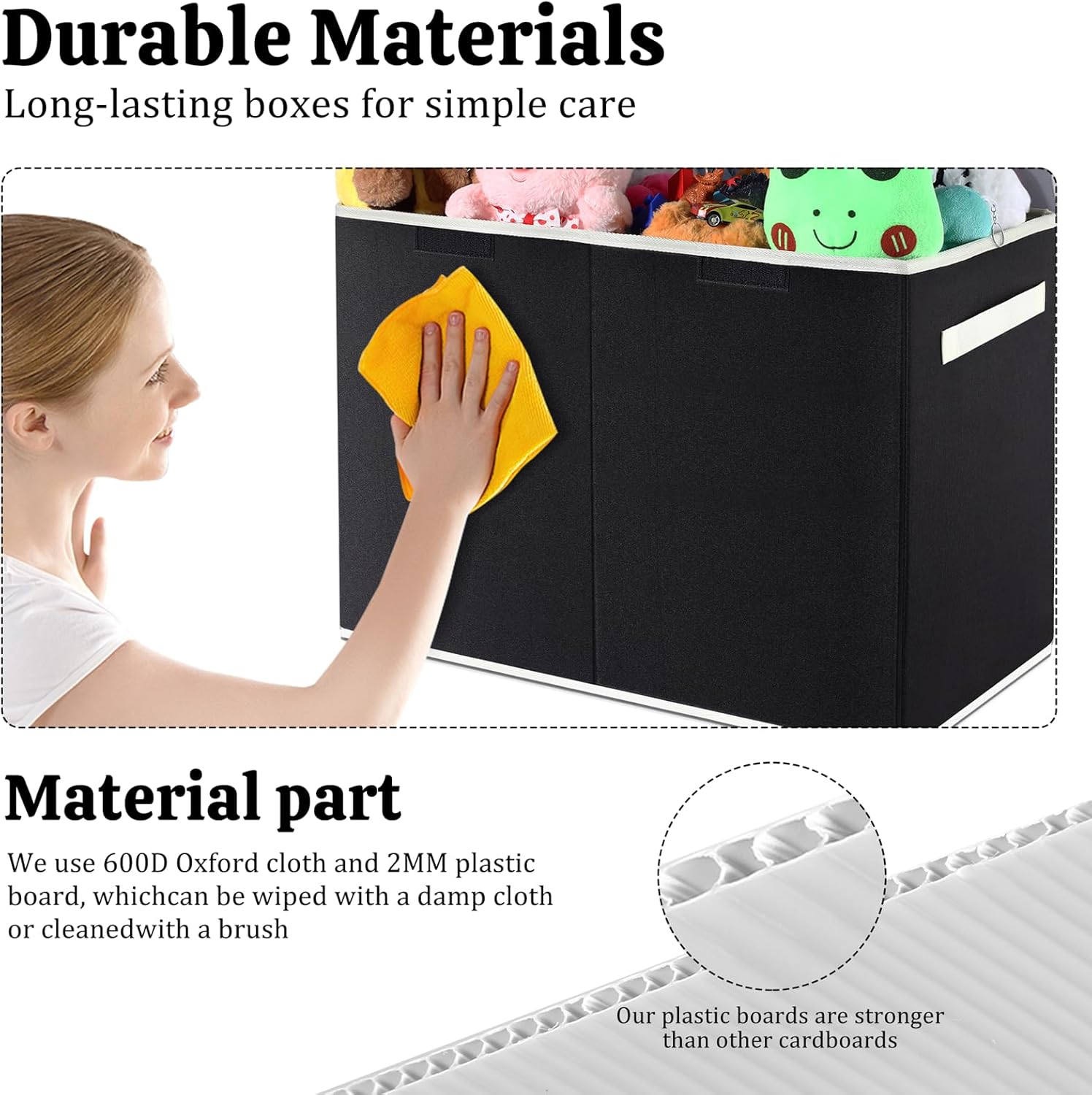 Thumbnail 4 de Linkmonde Toy Box with Lid for Toys