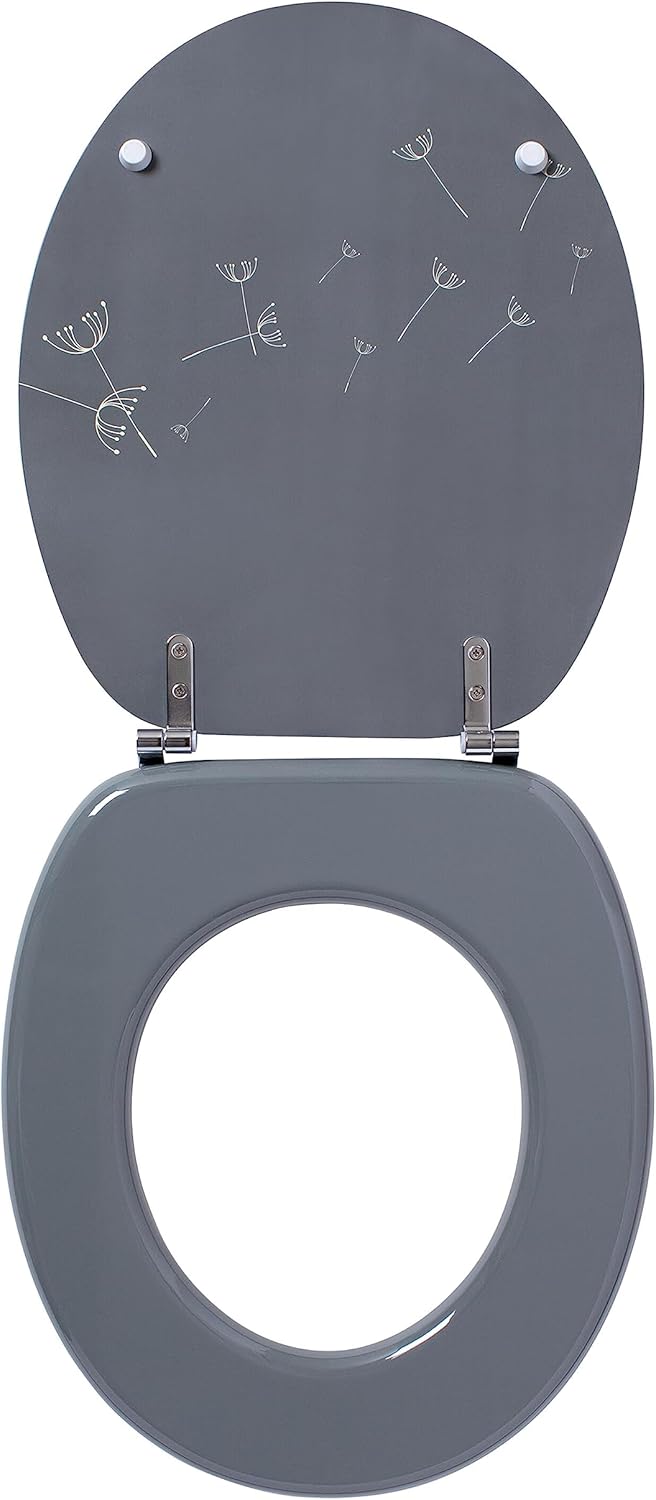 Thumbnail 1 de Wirquin 20723909 Abattant WC Woody en MDF FSC avec top fix et charnières inox