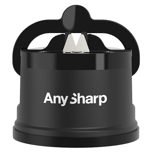 Imagen de AnySharp Knife Sharpener: Hands-Free Safety, PowerGrip Suction and Precise, All-Kitchen Sharpening en OfertitasTOP