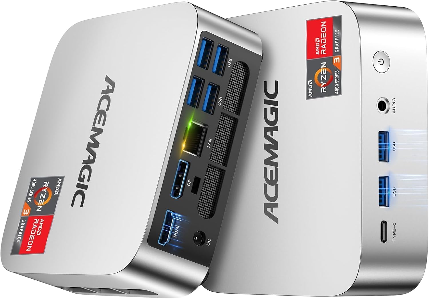 Detalle de ACEMAGIC Mini PC Ryzen 7330U