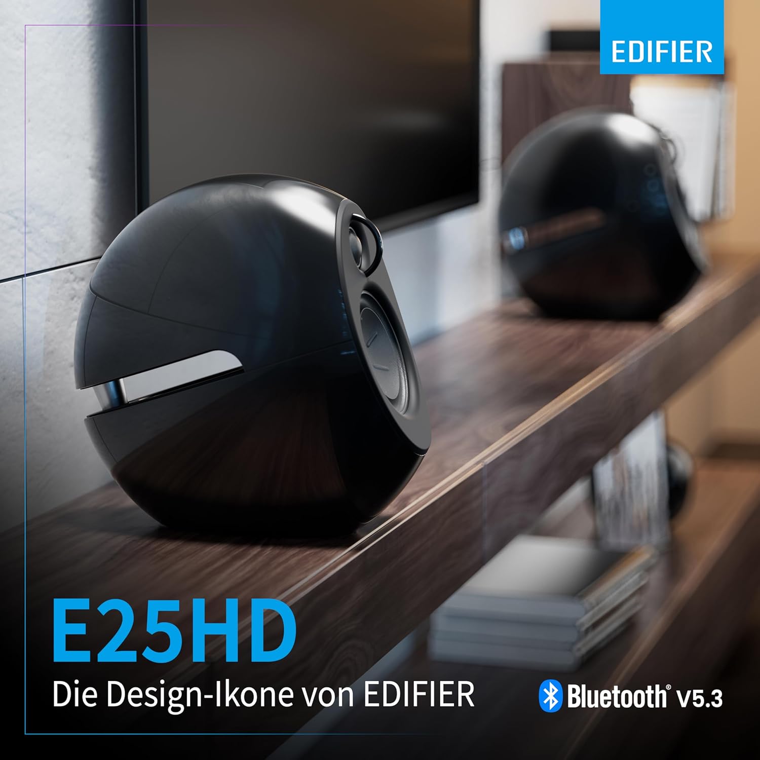 Detalle 1 de Edifier E25HD 74-Watt Bluetooth-Lautsprecher